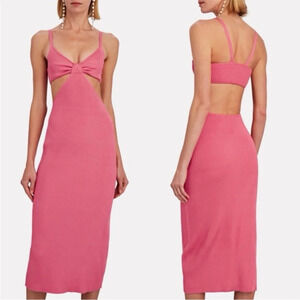 cult gaia | Dresses | Nwt Cult Gaia Cecilia Dress Size Large Off White  Pearl Knit Gown | Poshmark